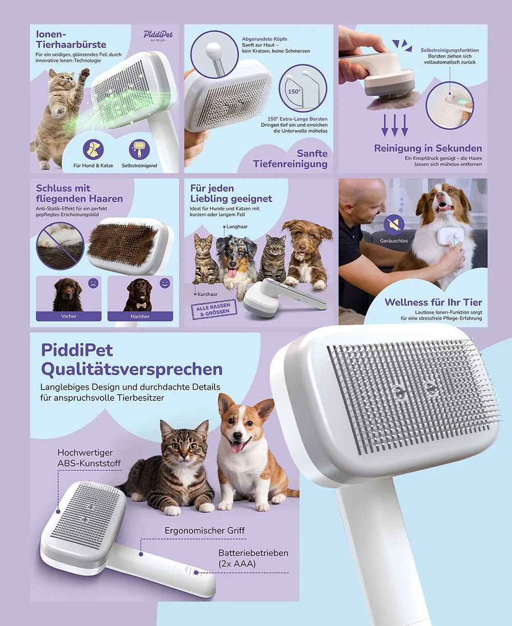 Pet brush
